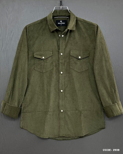 Corduroy Full Sleeve Shirt